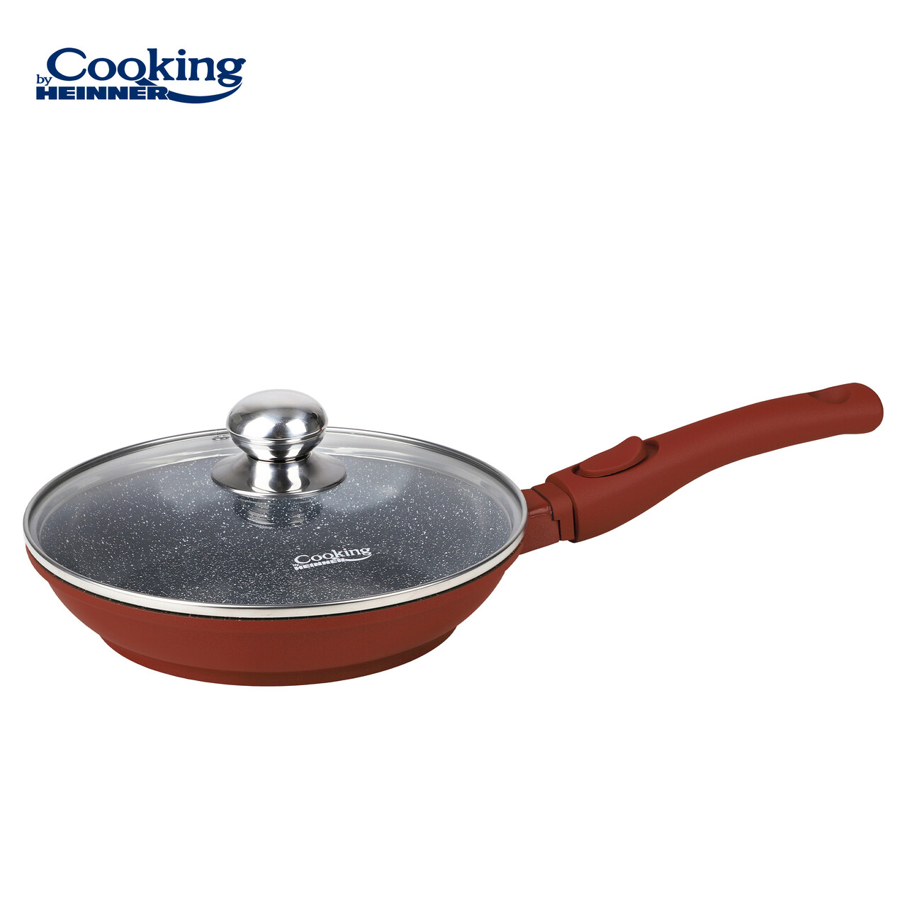 Tigaie cu capac Cooking by Heinner, Calabria, 24x4.8 cm, aluminiu, multicolor - imagine 7
